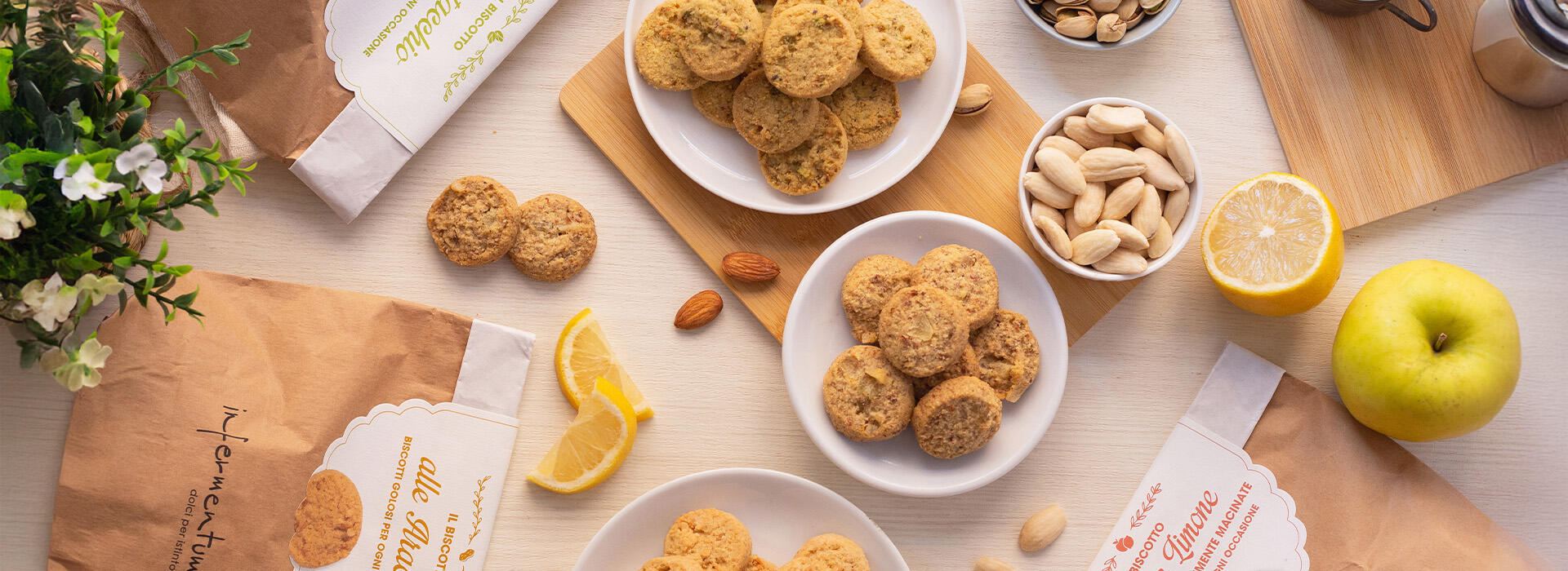 Tre nuovi biscotti fatti a mano Infermentum